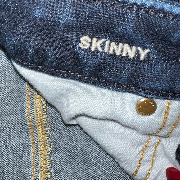 American Eagle Next Level Flex Mid Rise Skinny Jeans Sz 28x30 - Picture 5 of 11